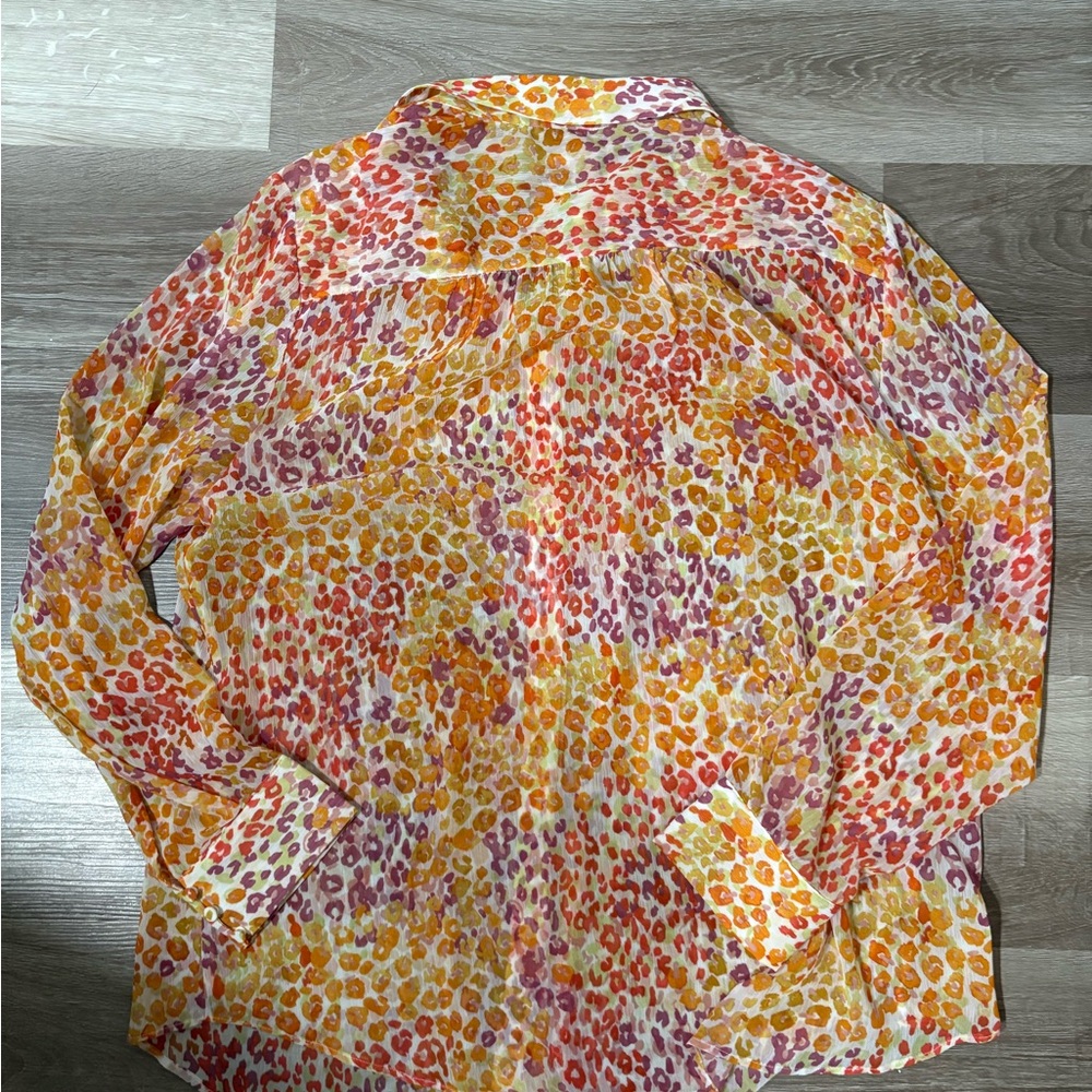 Chico's Multicolor Patterned Blouse - image 4
